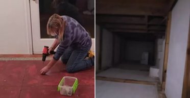 Секрет під підлогою: сім'я знайшла басейн просто у вітальні (відео)