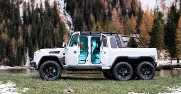 Экстравагантный стиль и 900 сил: презентован новый шестиколесный "Гелендваген" (фото)