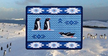 "Мрія про Антарктиду": українські полярники випустили шеврон з бойовими пінгвінами (фото)