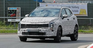 Новый Kia Sportage 2025 заметили на дорогах до презентации (фото)