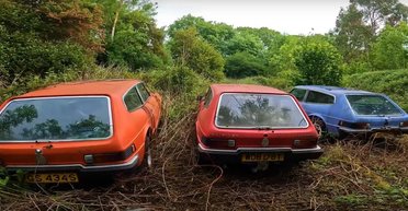 Заброшенные раритеты: в лесу обнаружили коллекционные британские авто с ключами в салоне (видео)