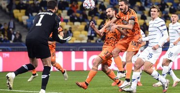 "Динамо" уступило "Ювентусу" в дебютной игре группового турнира Лиги чемпионов