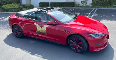 Електромобіль Tesla Model S отримав версію з відкидни верхом (відео)