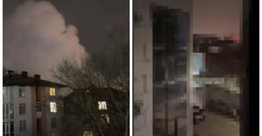 "Трясутся окна": россияне жалуются на массированную атаку дронов в Сочи и Адлере (видео)