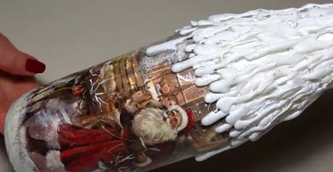 Новогодний декор 2024: как украсить бутылку шампанского (фото)