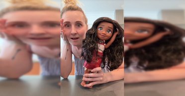 Немного странная: купленная женщиной поющая кукла оказалась с неожиданной особенностью (видео)