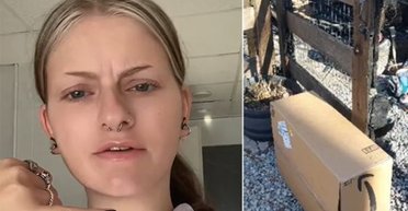 "Не пощастило": водій Amazon доставив посилки в згорілий будинок (відео)