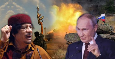 "Вождь революції" і "хазяїн Кремля": що об'єднує Каддафі та Путіна