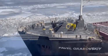 Сухогруз из РФ "Павел Грабовский" тонет в Азовском море: судно везло в Турцию кукурузу (видео)