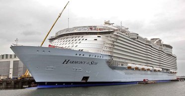 Гармония морей. Рекорды крупнейшего в мире круизного лайнера