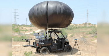 Инженеры объединили дрон, аэростат и внедорожник: зачем нужна система Sky-High (видео)