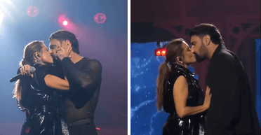 "Он всегда был мачо": Наталья Могилевская сказала, что ее ждет дома после поцелуя с Козловским (видео)