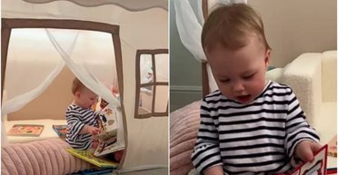 Мама читала дитині книги з першого дня життя: що її вразило через рік (фото)