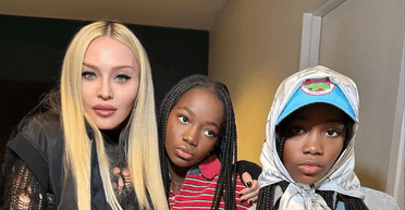 Мадонна познайомила доньок-близнючок з Біллі Айліш (фото)