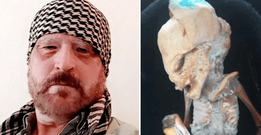 "Вони серед нас": дослідник печер натрапив на скелет "дитинчати інопланетянина" (фото)