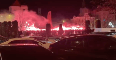 У Львові пройшла смолоскипна хода на честь дня народження Степана Бандери (відео)