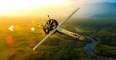 Незвичайні дрони V-BAT оснастять ШІ: він знайде ворогів, невидимих для радарів