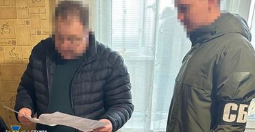 Продавал материалы для "зубов дракона" оккупантам: СБУ задержала коллаборанта в Киеве