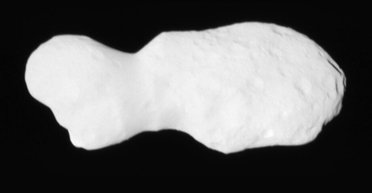 Уперше в історії отримали власні назви регіони астероїда: він схожий на арахіс (фото)