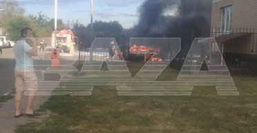 Вспыхнул масштабный пожар: в Белгороде зафиксировано попадание, детали (фото, видео)