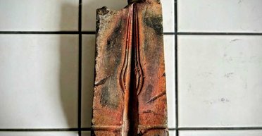 Необычный камень из Чехии: фрагмент фундамента кладовой оказался 3000-летним артефактом (фото)