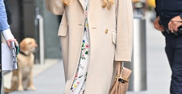 Линдси Лохан продемонстрировала элегантный образ в Нью-Йорке (фото)