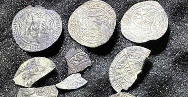 Мисливець за скарбами знайшов скарб із рідкісними срібними монетами (фото)