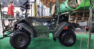 В Украине запущен в производство недорогой электрический квадроцикл для армии (фото)
