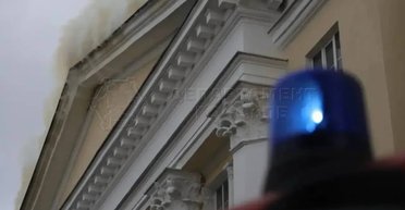 У військовому училищі в Москві виникла пожежа: що відомо