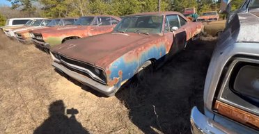 Ржавые раритеты: обнаружена секретная коллекция из более 200 ретроавто (видео)