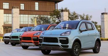 Bugatti, Porsche и Mini: в Китае выпускают дешевые электрические копии известных авто (фото)