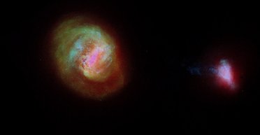 Невідома сила розриває на частини галактику-супутника Чумацького Шляху: що відомо (фото)