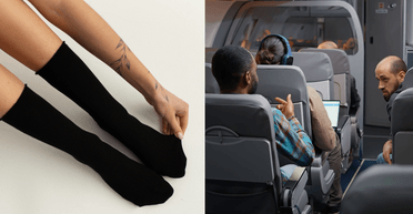 В самолет нельзя надевать черные носки: что может произойти