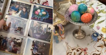 Жінка показала великодні яйця, які пролежали 35 років: який вони мають вигляд (відео)