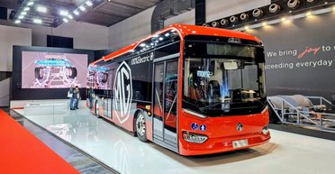 Представлен первый электробус MG: подробности и видео