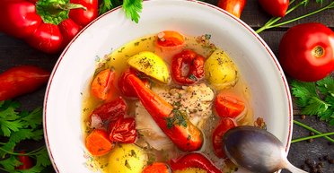 Вкусно и сытно: татарская шурпа из курицы