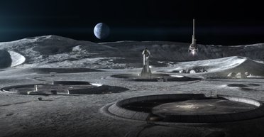 Дома из лунной пыли. Ученые тестируют строительные материалы для колоний на Луне