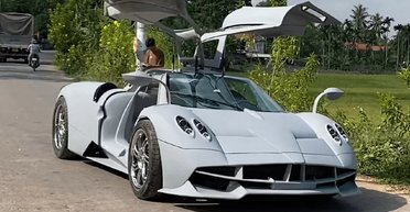 Народные умельцы своими руками воссоздали эксклюзивный итальянский суперкар (видео)