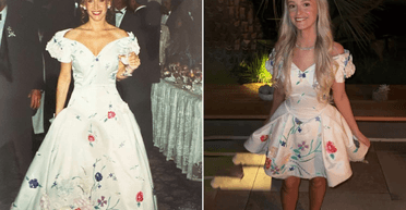 Усі ахнули: наречена з'явилася на вечірці в "сукні з минулого"