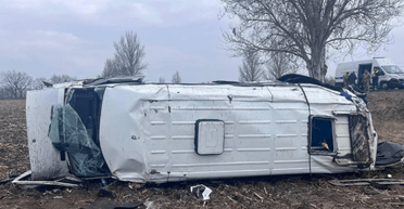 Вблизи Днепра перевернулась переполненная маршрутка, пять погибших (фото, видео)