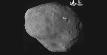 Космический картофель. Китайский орбитальный аппарат прислал новый снимок Фобоса