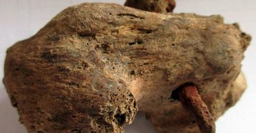 Как Иисуса Христа. В Британии нашли останки распятого мужчины с гвоздем в пятке