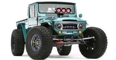 Раритетный Toyota Land Cruiser превратили в экстремальный внедорожник (фото)