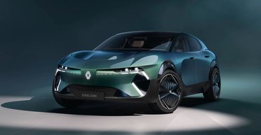 Renault показали стильный электрический кроссовер с нестандартным ГБО (фото)