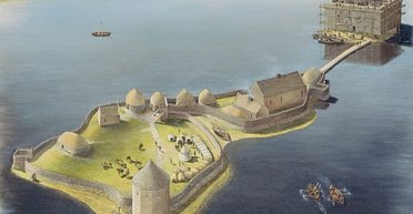 На острове в Шотландии нашли затерянное королевство и замок короля (фото)