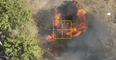 Украинский истребитель "денацифицировал" пункт управления ВС РФ в Курской области (видео)