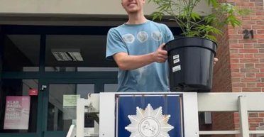 Новая реальность: в Германии полиция вернула студенту украденный у него куст конопли