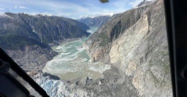 Наслідки могли бути катастрофічними: раптовий обвал на Алясці викликав мегацунамі (фото)