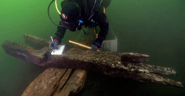 Ученые нашли новые артефакты на знаменитом корабле короля Ханса "Грибшунден" (фото)