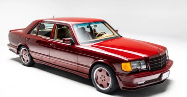 Красный барон: на продажу выставили уникальный Mercedes W126 80-х за $200 000 (фото)